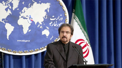 portavoz del Ministerio de Exteriores iraní, Bahram Qasemi Teherán acusa a EEUU de usar sus embajadas para espionaje y fines destructivas